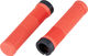 OneUp Components Poignées Thin Lock-On - red/138 mm