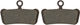 Pastilla de fr. Disc p. Guide R/Guide RS/Guide RSC/Guide Ultim./Trail - universal/orgánico aluminio