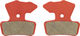 Kool Stop Disc Aero-Kool Brake Pads for SRAM / Avid - organic - aluminum/SR-003
