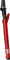 RockShox Rudy Ultimate XPLR Race Day 2 Solo Air 28" Suspension Fork - electric red/12 mm Thru Axle/40 mm/45 mm/1 1/8" - 1,5" tapered/28"/100 mm