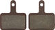 Bremsbeläge Disc für Shimano - organisch - Stahl/SH-010
