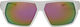 uvex Lunettes de Sport sportstyle 238 - white matt/mirror pink
