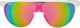 uvex Gafas deportivas para niños sportstyle 515 Kids - white matt/mirror pink