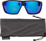 uvex sportstyle 706 CV Sports Glasses - black matte/buzzy blue