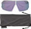 uvex sportstyle 237 Sportbrille - white matt/mirror lavender