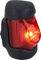 busch+müller Brixxi LED Rücklicht mit Bremslicht mit StVZO-Zulassung - schwarz/universal