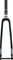 Columbus Horquilla de Carbono Futura Gravel - black mate/1 1/8" - 1 1/4" tapered/28"/12 mm Eje Pasante/100 mm/47 