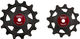 BBB Galets de Dérailleur RollerBoys Ceramic BDP-17 pour SRAM 12 vitesses - noir/universal
