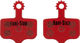 Kool Stop Disc Brake Pads for SRAM / Avid - organic - steel/SR-006