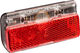 busch+müller Toplight Line Brake Plus LED Rücklicht mit Bremslicht mit StVZO - rot-schwarz/50 mm