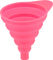 Muc-Off Embudo de silicona plegable - rosa