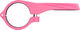 KOM Cycling Soporte para ciclocomputador CM01W para Wahoo - rosa