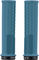 Peaty's Monarch Grips Knurl Lock-On Handlebar Grips - turquoise/thin