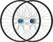 Hope Pro 5 + Fortus 35 Disc 6-bolt 27.5" Boost Wheelset - blue/27.5" set (front 15x110 Boost + rear 12x148 Boost) Shimano