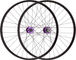 Hope Pro 5 + Fortus 35 Disc 6-bolt 27.5" Boost Wheelset - purple/27.5" set (front 15x110 Boost + rear 12x148 Boost) Shimano