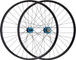 Hope Pro 5 + Fortus 35 Disc Center Lock 27.5" Boost Wheelset - blue/27.5" set (front 15x110 Boost + rear 12x148 Boost) Shimano