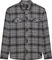Fox Head Survivalist Core Flannel Shirt - steel grey | S