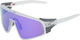 Oakley Lunettes de Sport Latch Panel - matte clear/prizm violet