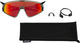 Oakley Latch Panel Sports Glasses - grey ink/prizm ruby