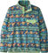 Patagonia Lightweight Synchilla Snap-T Pullover - high hopes geo-salamander green/XL