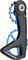 CeramicSpeed Système Galets de Dérailleur OSPW RS 5-Spoke p. SRAM RED AXS/Force AXS - blue/universal