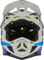 Troy Lee Designs D4 Composite MIPS Helm - reverb white-blue/55 - 56 cm