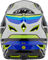 Troy Lee Designs D4 Composite MIPS Helm - reverb white-blue/55 - 56 cm