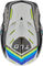 Troy Lee Designs D4 Composite MIPS Helmet - reverb white-blue/55-56