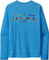 Patagonia Camiseta Capilene Cool Daily Graphic L/S Shirt - unity fitz-vessel blue-xdye/M