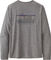 Patagonia Camiseta Capilene Cool Daily Graphic L/S Shirt - 73 skyline-feather grey/M