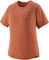 Patagonia Camiseta para damas Capilene Cool Trail Graphic Shirt - lose it-sienna clay/S