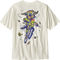 Patagonia Camiseta Trail Hound Organic T-Shirt - birch white/M