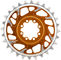 Burgtec plateau SRAM 8 trous thick-thin avec déport de 3 mm - iron bro orange | 28 | 28 