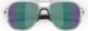 Bliz A006 Sunglasses - crystal black | green