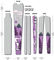 DYEDBRO Set de lámina protectora de cuadros gravel - Grinduro purple/universal
