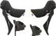 Shimano GRX RX600 2x11 30-46 Groupset - black/Shimano Road/Braze-on/11-30/Shimano Road/170,0 mm/without