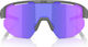 Bliz Matrix Nano Optics Photochromic Sports Glasses - matte grey | smoke w purple multi