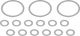 Gates CDX Front Belt Drive Sprocket 4-arm 104 mm Bolt Circle Diameter - black/46 