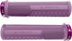 Peaty's Poignées de guidon Monarch Pro Grip Knurl Lock-On - plum | 32 - 34 mm