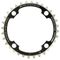 TA Chinook Chainring, 4-arm, Centre, 104 mm BCD - black/32 tooth