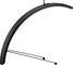 Hebie Set de guardabarros con portaequipajes integrado Alumee RD + RT - negro/52 mm / 28"