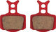 Kool Stop Bremsbeläge Disc für Formula - organisch - Stahl/FO-002