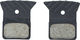 Shimano L05A-RF Brake Pads for Flat Mount - universal/Organic