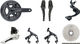 Shimano 105 R7000 grupo 2x11 39-53 - silky black/Shimano carretera/11-30/Shimano carretera/172,5 mm/Soldadura/sans