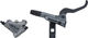 Shimano Frenos de disco XTR XC BR-M9110 J-Kit - gris/Rueda trasera/Derecho (específico de lado)