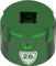 Abbey Bike Tools Accesorio Suspension Top Cap Socket - green/26 mm