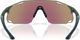 Oakley Cybr Dyno Sportbrille - crystal black/prizm sapphire