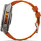 Garmin fēnix 9 Pro – inReach AMOLED Titan 51 mm Multisport-Smartwatch - autumn orange-spark orange