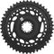 SRAM Set de platos Force 2x12 velocidades DM - black/46 
