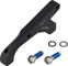 SRAM Disc Brake Adapter for 200 mm Rotors - black/rear IS to PM